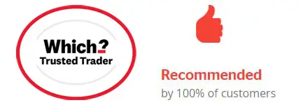 which trusted trader logo
